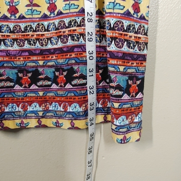 Boston Proper Tasseled Fringed Boho Coverup Mini Dress Size Medium - Picture 7 of 15